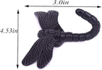 2pcs Dragonfly Coat Hooks Decorative Creativity Wall Mounted Hanger Hook - Image 2