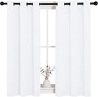 NICETOWN Draperies Curtains Panels, Blocking Out 50% Sunlight Window Treatment - Image 8