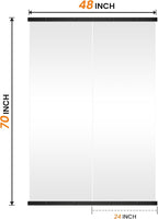 TRAHOME Home Gym Mirror for Wall, Glass Frameless Body Large Mirror for Home Gym - Image 7