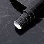 Arthome Black Marble, 17x393 Inches Peel and Stick Wallpaper, Marble Contact by ArthomeWALLDECOR