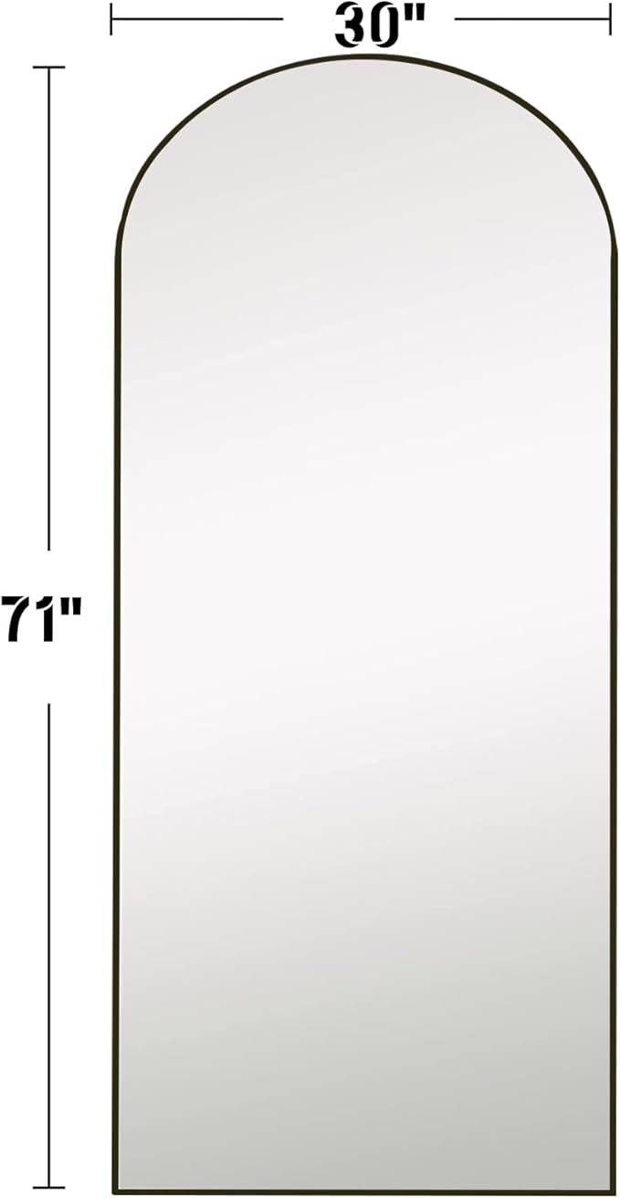 Full Length Mirror, Oversized Standing Hanging or Leaning Against Wall Mounted - Image 4