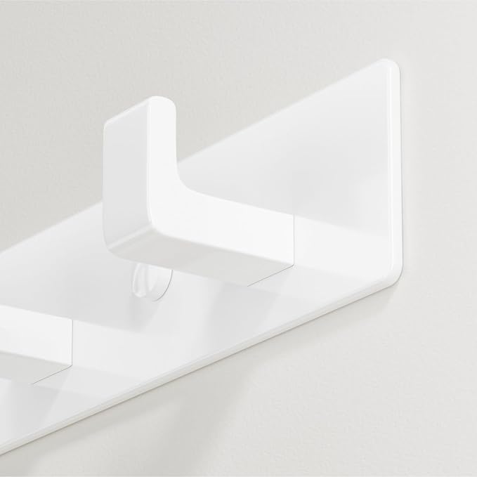 GWAAZXGZ White Coat Rack Wall Mount - Image 6