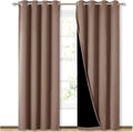 NICETOWN Cold Blocking Curtains, 100% Blackout Curtains Thermal, Noise by NICETOWN