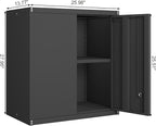 GREATMEET Locking Metal Wall Cabinets - Image 3