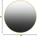 Itrue Round Gold Mirror 36 Inch - Image 9