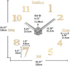 VANGOLD Design Decorative Wall Clock - Image 3