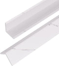 OUZUGIE 8-Pack 57 Inches, WPC Slat Wall Panel Trim, Corner Guard by OUZUGIE