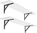 DINZI LVJ Long Wall Shelves, 31.5 x 7.9 x 6.1 Inches, Easy-to-Install, Large by DINZILVJ