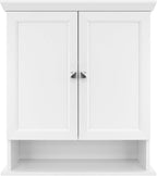 MCS 23x26 White Medicine Cabinet Organizer, Wall Mounted Bathroom Cabinet by MCSIndustriesInc