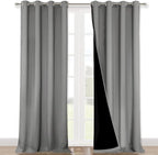 NICETOWN Full Shade Curtain Panels, Pair of Energy Smart & Noise Blocking Out by NICETOWN