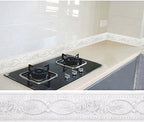 Creation Core 4.2x196.8 Waterproof Wallpaper Border 3D Pattern Wall Decor - Image 2