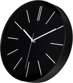 zyzamay Modern 12 Inch Round 3D Wall Clock, Silent Quartz Battery Operated - Image 8