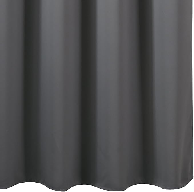 LEMOMO Blackout Curtains 66 x 72 Inch Long Frost Grey Curtains Set of 2 Panels - Image 8