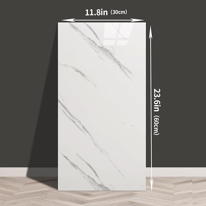 Haimin Wall Panels Peel and Stick 20 Pieces 23.6x11.8in Lightweight Backsplash - Image 4