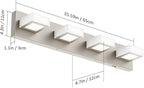 Ralbay 5 Color Temperature Brushed Nickel Vanity Lights - Image 6