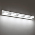 SineRise LED Modern Bathroom Vanity Light Fixtures, Matte White Modern Acrylic by SINERISELIGHTING