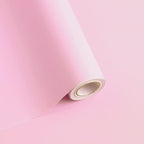 Safiyya 984.2"x17.7" Pink Peel and Stick Wallpaper Solid Color Contact Paper by SAFIYYA