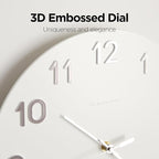 mooas 3D Numbers Modern Wall Clock - Image 3