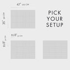 VIVELDA Large Bulletin Board 48"x36" - Image 2