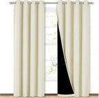 NICETOWN Living Room Completely Shaded Draperies, Privacy Protection & Noise by NICETOWN