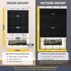 Motorized Blinds with Remote, Grasscloth Fabric Smart Blinds with Valance Cover - Image 2