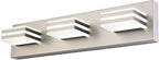 Brushed Nickel Vanity Lights for Bathroom Light Fixtures Adjust 3 Colors Modern - Image 7