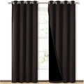NICETOWN High End Thermal Curtains, Full Blackout Curtains 84 inches Long by NICETOWN