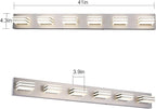 LED Wall Brushed Nickel Vanity Lights - Image 5