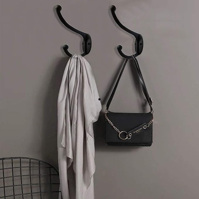 ZEYU 20Pcs Wall Hooks, Coat Hooks Hardware Heavy Duty Hooks - Image 7