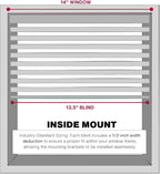 LOTUS & WINDOWARE Cordless Mini Blind, Window Blinds - Image 7