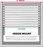 LOTUS & WINDOWARE Cordless Mini Blind, Window Blinds - Image 4