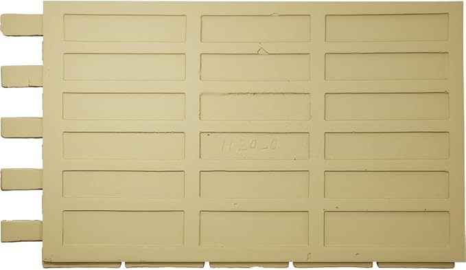 EverStone Aged Brick Faux Brick Panel, 46 7/8"W x 27"H x 1 1/4"D, Stratus Color - Image 5