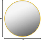Fabuday Round Gold Mirror for Wall - Image 8