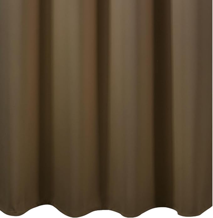 LEMOMO Blackout Curtains 66 x 84 inch/Brown Curtains Set of 2 Panels/Thermal - Image 8