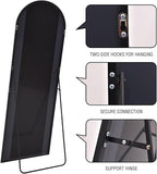 DMWOODFL 58"x18" Arched Full Length Mirror - Image 3