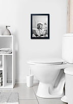 Black and White Lion Canvas Wall Art Bathroom Pictures Paintings - Image 9