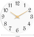 Roymnie Wall Clock, 8 Inch Modern Wall Clocks Battery Operated, Small Silent - Image 9