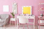 393"x17.7" Pink Peel and Stick Wallpaper Solid Color Contact Paper Self - Image 7