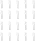 20 PCS Plastic Curtain Hooks Adjustable Pinch Pleat Curtain Clips Room Divider by CBSROROHome