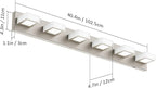 Ralbay Brushed Nickel Bathroom Lights Fixtures Dimmable 5 Color Temperature - Image 6