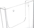 3 Pack Acrylic Brochure Holder, 8.5 x 11 Inch Brochure Holder Wall Mount - Image 5