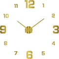 3D DIY Luminous Dial Acrylic Frameless Silent Wall Clock by Irishom
