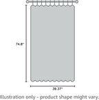 ave split Decorative Door String Curtain Wall Panel Fringe Window Room Divider - Image 10