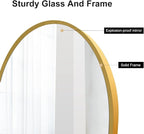 Arched Wall Mirror, Living Room, Hang Vertical or Horizontal - Image 5