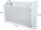 PAG Wall File Holder Wall Mounted Wood Hanging File Organizer - Image 4