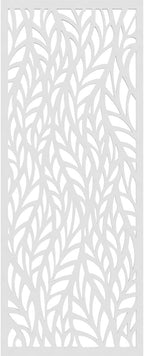 17 3/8"W x 44 3/8"H x 3/8"T Ortonville Decorative Fretwork Wall Panels in - Image 2