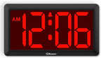 Soobest 9.5 Inch Large Digital Wall Clock Battery Operated, Auto & Manual by Soobest