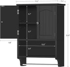 TEENFON Medicine Cabinet with Adjustable Shelves and Towel Rack, Bathroom Wall - Image 3