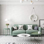 Cohoo Home Silk White Wallpaper Peel and Stick Contact Paper White Textured - Image 2