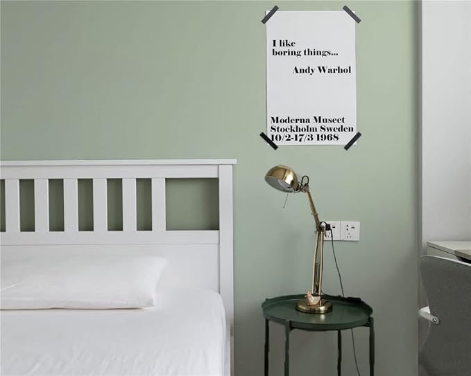 Dimoon 394''x17.7'' Green Peel and Stick Wallpaper Contact Paper Modern Self - Image 8
